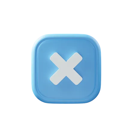 닫다  3D Icon