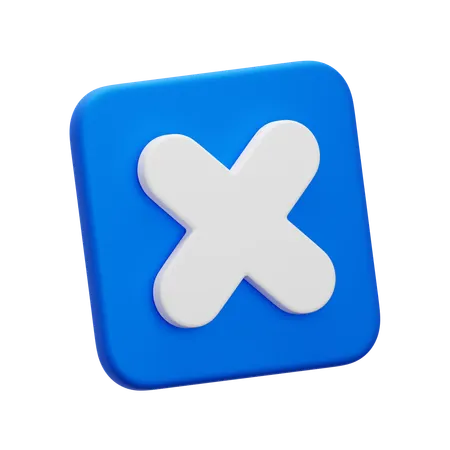 닫다  3D Icon