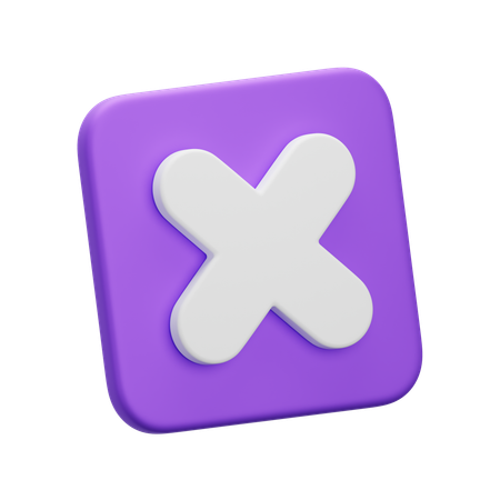 닫다  3D Icon