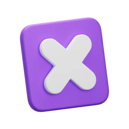 닫다  3D Icon