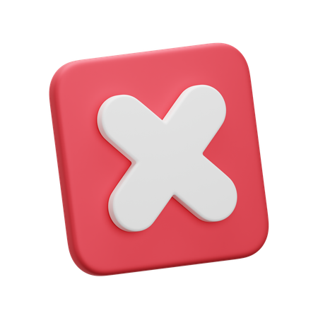 닫다  3D Icon