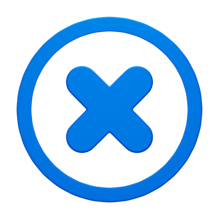 닫다  3D Icon