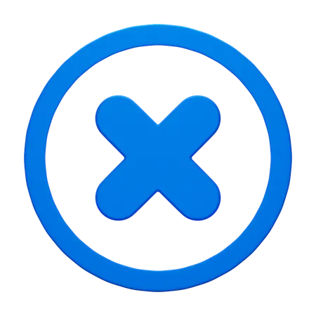 닫다  3D Icon