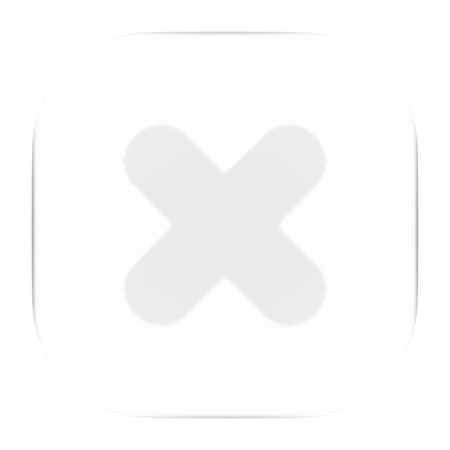 닫다  3D Icon