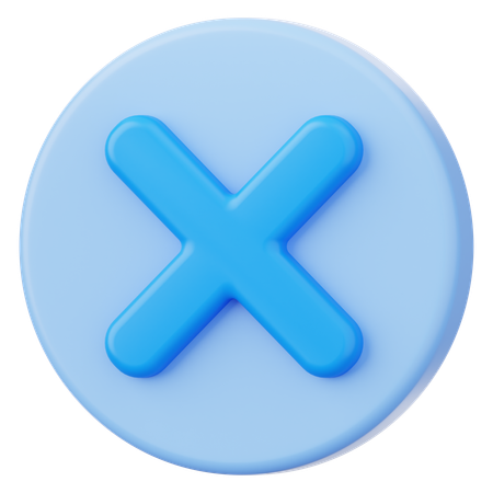 닫다  3D Icon