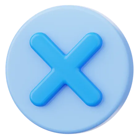 닫다  3D Icon
