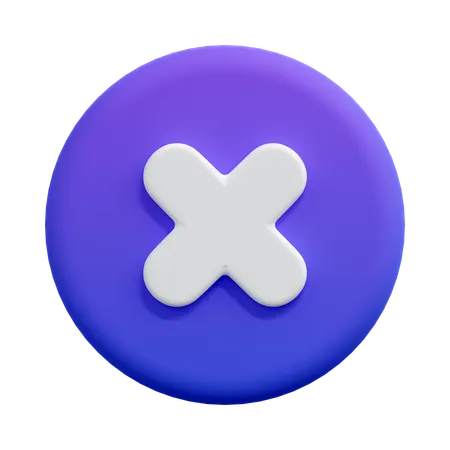 닫다  3D Icon