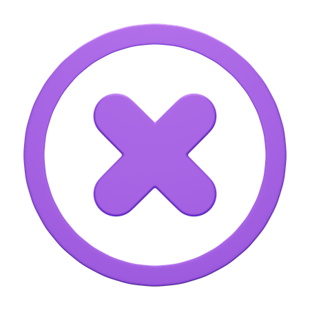 닫다  3D Icon