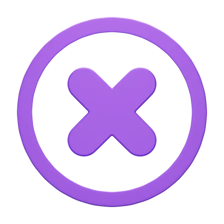 닫다  3D Icon
