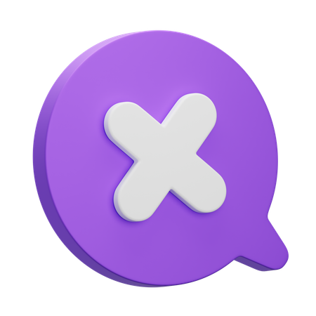 Close  3D Icon