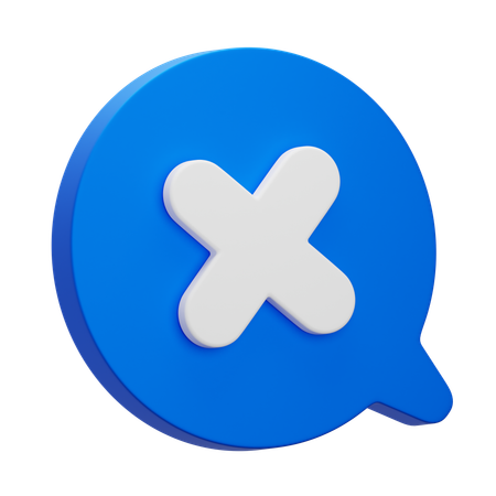 Close  3D Icon