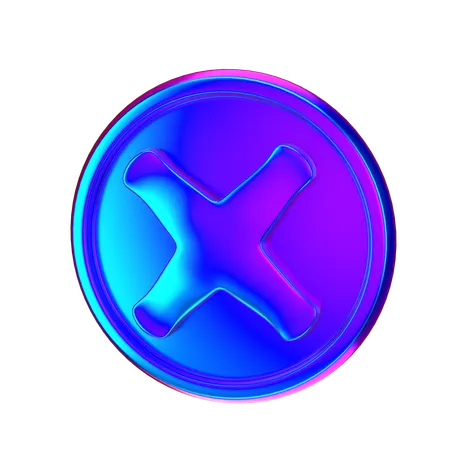 Close  3D Icon