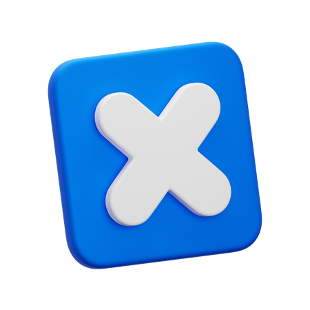 Close  3D Icon