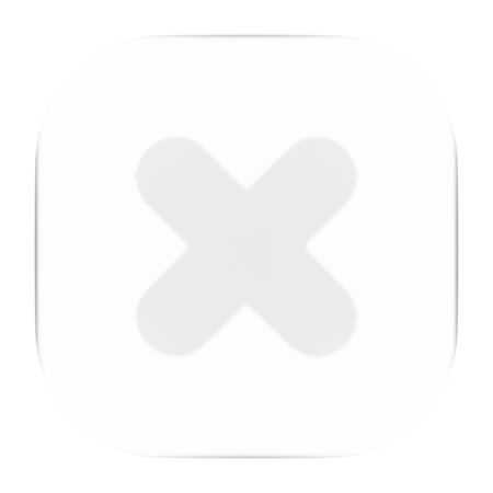 Close  3D Icon