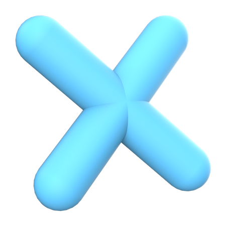Close  3D Icon