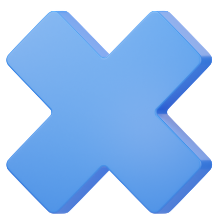 Close  3D Icon
