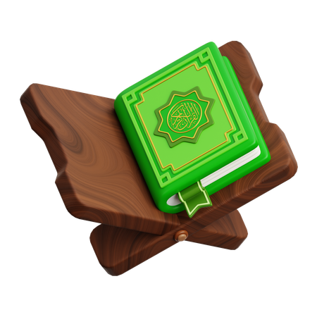 Close Al Quran  3D Icon