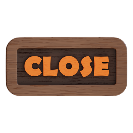 Close Button  3D Icon