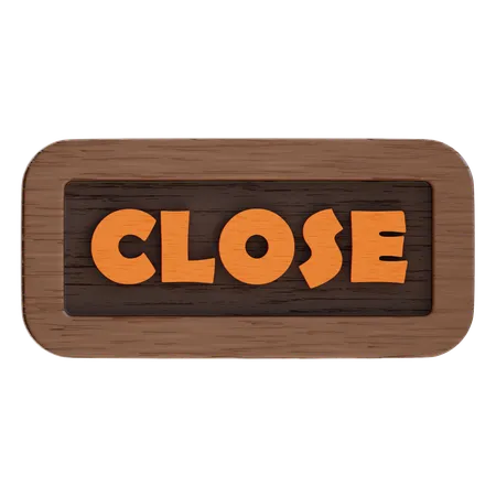 Close Button  3D Icon