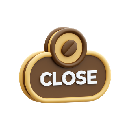 Close Shop  3D Icon