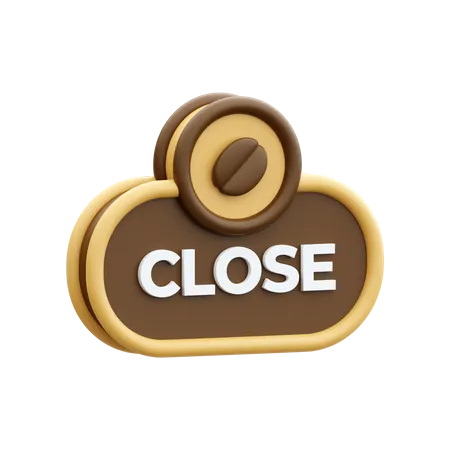 Close Shop  3D Icon