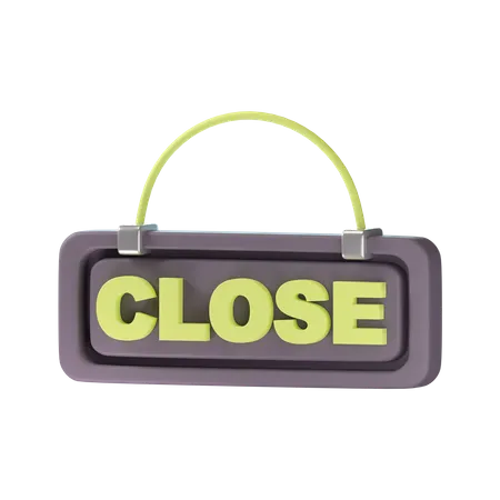 Close Tag  3D Icon