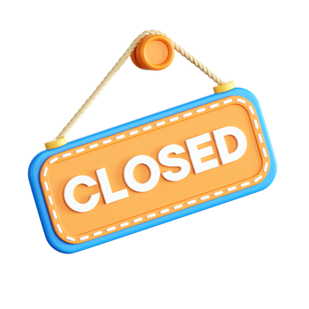 Closed  3D Icon