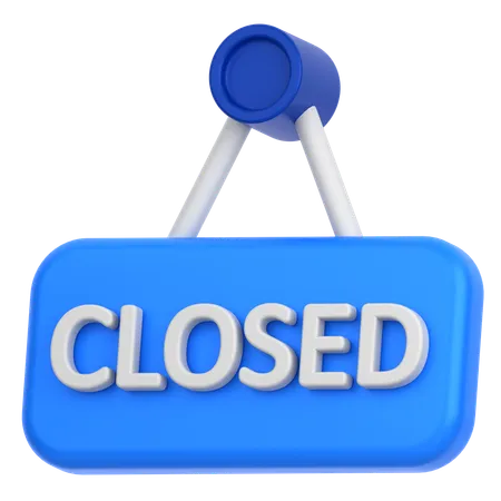 Closed  3D Icon