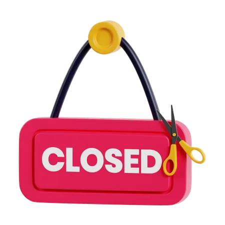 Closed Board  3D Icon