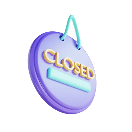 Closed Board  3D Icon