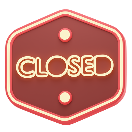 Closed Board  3D Icon