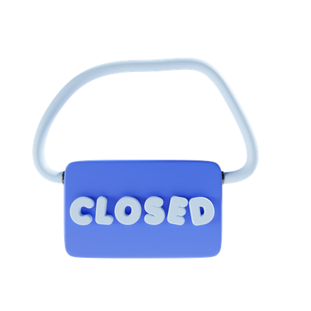 Closed Board  3D Icon