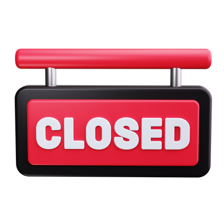 Closed Board  3D Icon