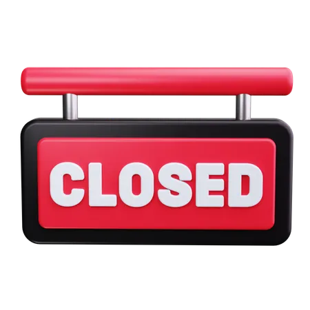 Closed Board  3D Icon