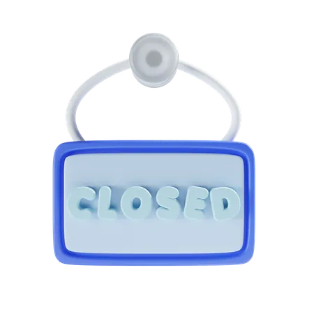 Closed Board  3D Icon