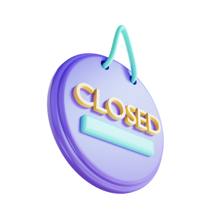 Closed Board  3D Icon