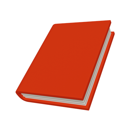 Closed Book  3D Icon