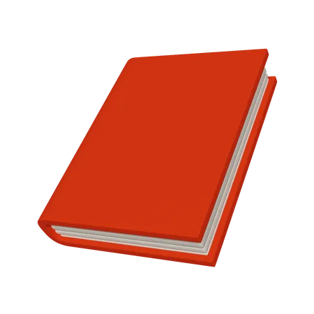 Closed Book  3D Icon