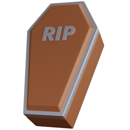 Closed Coffin  3D Icon