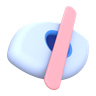 closed eye emoji 3d