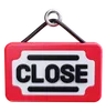 Closed Sign