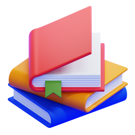 Closed Textbook  3D Icon