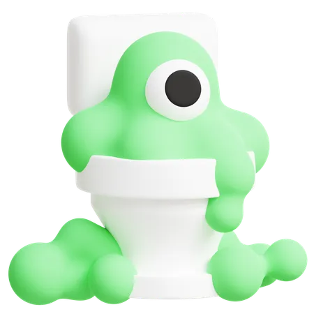 Closet Monster  3D Icon