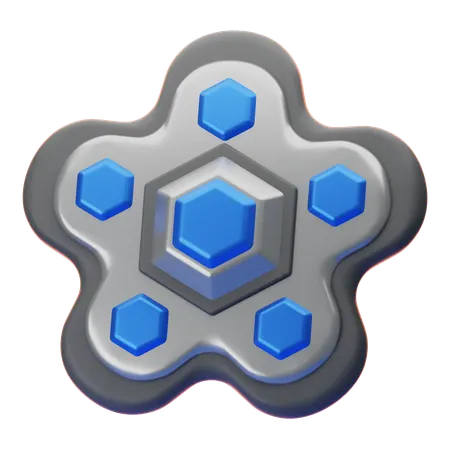 Cloth Brooch  3D Icon
