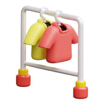 Cloth Display  3D Icon
