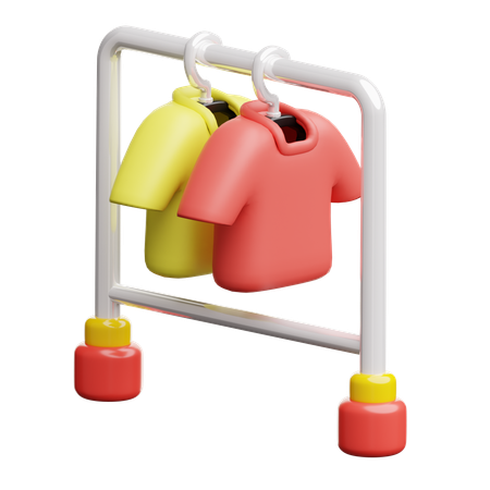 Cloth Display  3D Icon