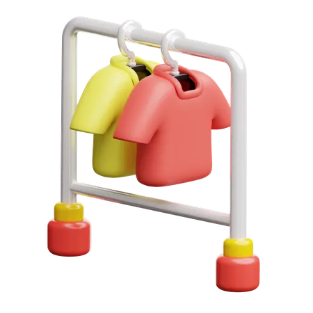 Cloth Display  3D Icon