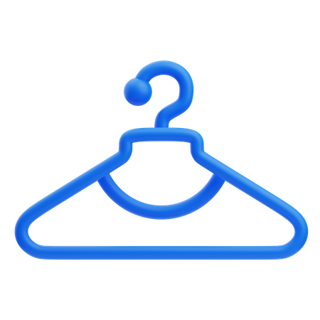 Cloth Hanger  3D Icon