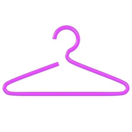 Cloth hanger  3D Illustration