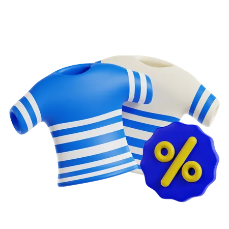 Cloth Sale  3D Icon